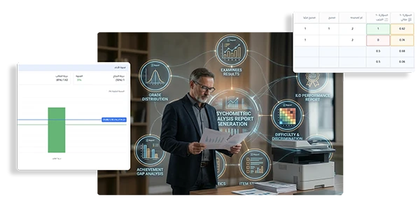 Store in Question Bank - Metadata tracking, searchable repository, lifecycle management