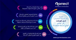 أنواع الأسئلة في الاختبارات