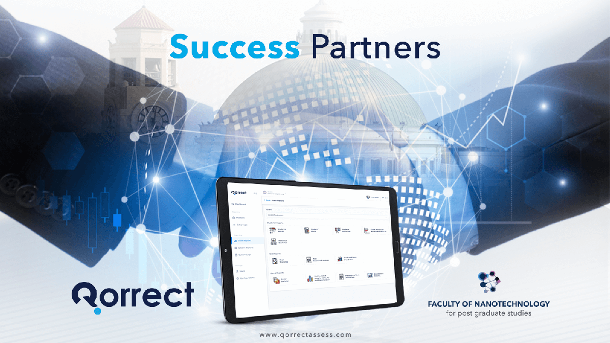 Cairo University's Faculty of Nanotechnology for Graduate Studies Chooses Qorrect as a New Partner in Success
