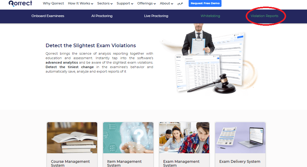 Navigating Qorrect's how it works page easily