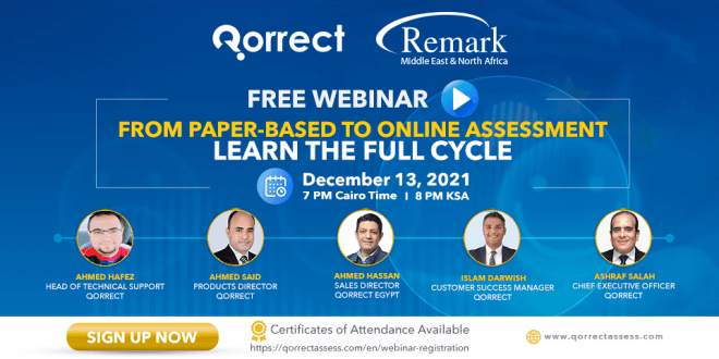 qorrect and remark webinar on paper-based assessments and digitizing them