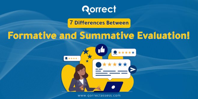 the difference between Formative and Summative Evaluation