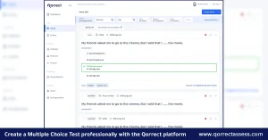 multiple choice test creator