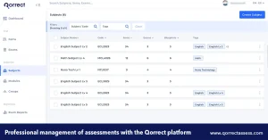 assessment management system