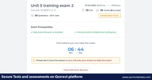 Online Proctored Exam Software 