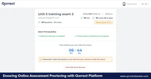 Online Assessment Proctoring