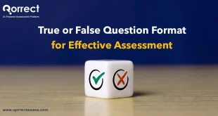 True or False Question Format