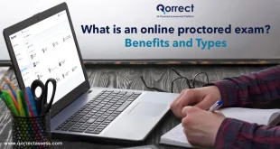 what is an online proctored exam