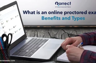 what is an online proctored exam