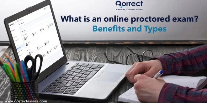 what is an online proctored exam
