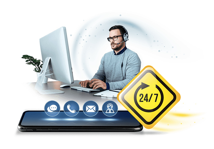 Customer support agent